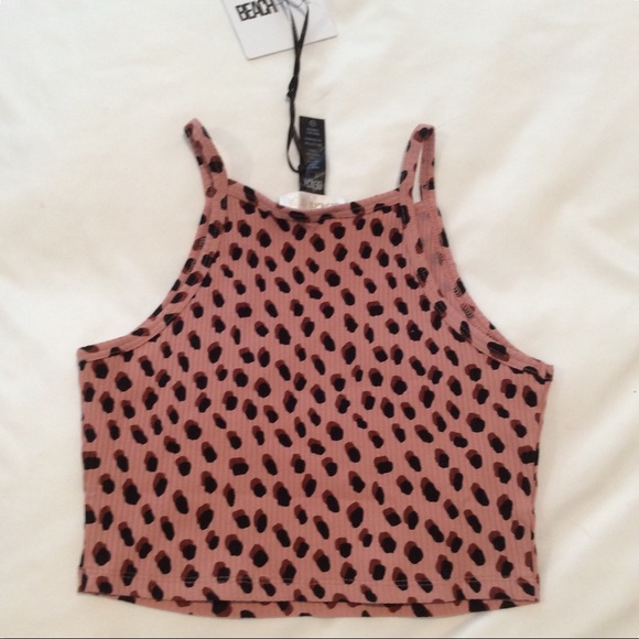 Beach Riot Ribbed Crop Top NWT - Picture 2 of 3